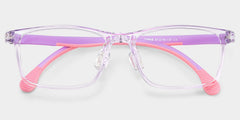 Sunny (Age 8-12) Rectangle Purple TR90 Glasses