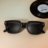 Nia Square Black TR90 Glasses