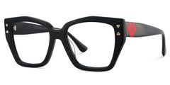 Jemia Butterfly Black acetate Glasses