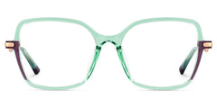 Rendon Square Green mixed Glasses