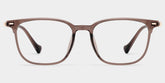 William Rectangle Brown mixed Glasses
