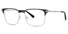 Marshall Browline Grey Silver metal Glasses