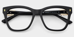 Mae Square Black acetate Glasses
