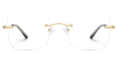 Tierney Butterfly Black metal Glasses