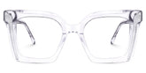 Khadra Square Clear acetate Glasses