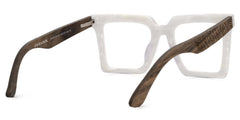 Pierre Square White mixed Glasses