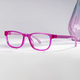 Robin( Age 8-12 ) Rectangle Pink TR90 Glasses