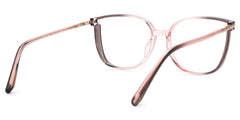 Rodz Square Pink-Tan TR90 Glasses