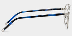 Calvin Aviator Silver metal Glasses