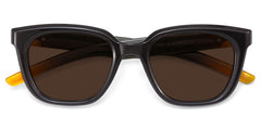 Lyric Rectangle Black Yellow TR90 Glasses