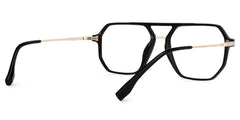 Lizbeth Aviator Black mixed Glasses