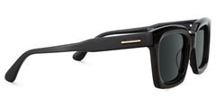 Solana Rectangle Black acetate Glasses