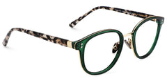Matthew Round Green mixed Glasses