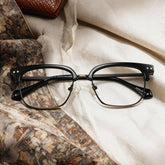 Nathan Browline Black mixed Glasses
