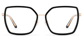 Jill Square Black mixed Glasses