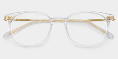 Vilanova Round Clear TR90 Glasses