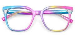 Leo Square Iridescent TR90 Glasses