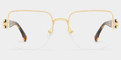 Lauren Square Gold Tortoise mixed Glasses