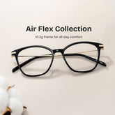 Jessica Cat eye Black mixed Glasses