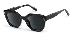Nia Square Black TR90 Glasses