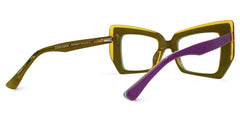 Verdejo Geometric Purple acetate Glasses