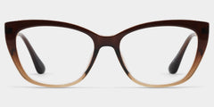 Harlow Rectangle Brown TR90 Glasses