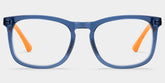 Glide Square Dark Blue acetate Glasses