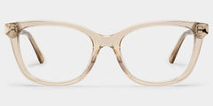 Cassia Rectangle Beige acetate Glasses