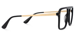 Briannie Aviator Black mixed Glasses