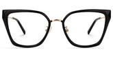 Martine Square Black TR90 Glasses
