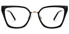 Martine Square Black TR90 Glasses