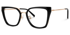 Martine Square Black TR90 Glasses