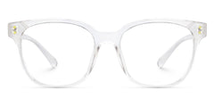 Aenid Square Clear acetate Glasses