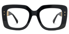 Yary Square Black mixed Glasses