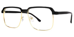 Cherron Browline Black-Gold mixed Glasses