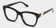 Mae Square Black acetate Glasses