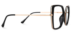Keller Geometric Black mixed Glasses