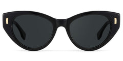 Azura Cat eye Black acetate Glasses