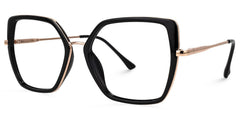 Keller Geometric Black mixed Glasses
