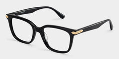 Thomas Rectangle Black Acetate Glasses