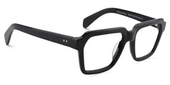 Cally Square Black acetate Glasses