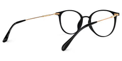 Judsy Round Black TR90 Glasses