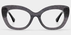 Mireille Butterfly Black acetate Glasses