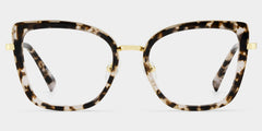 Leila Butterfly Tortoise mixed Glasses