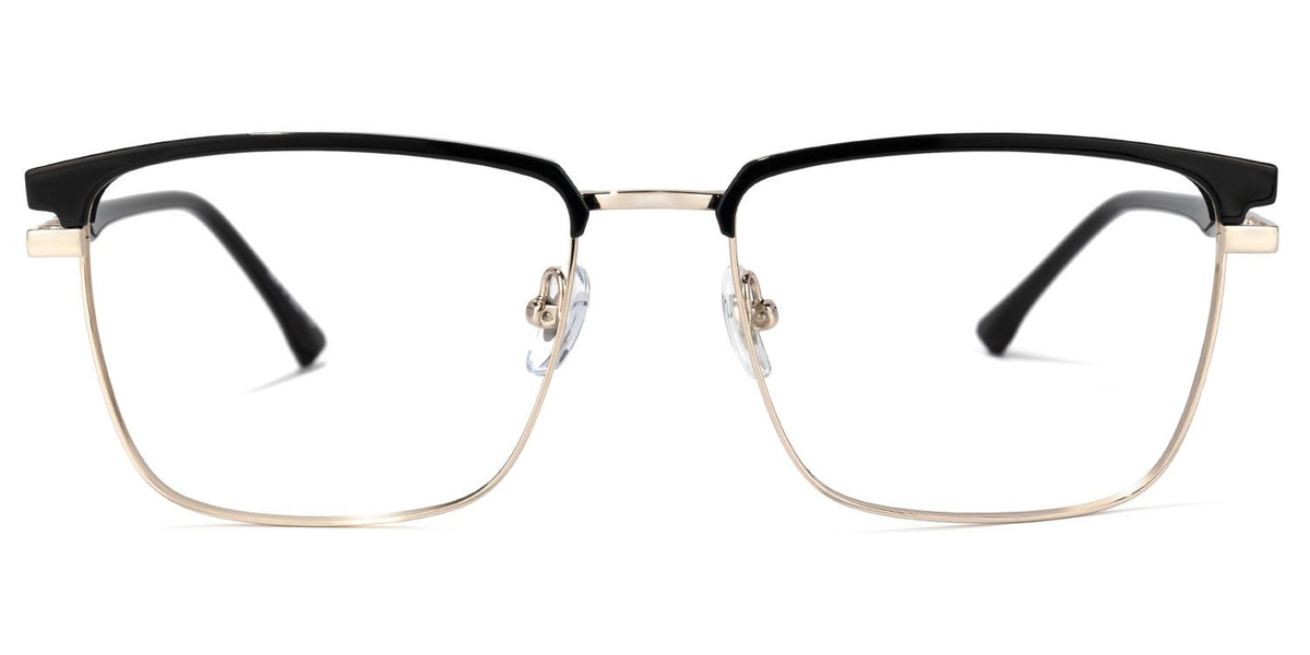 Kierriah Browline Black mixed Glasses