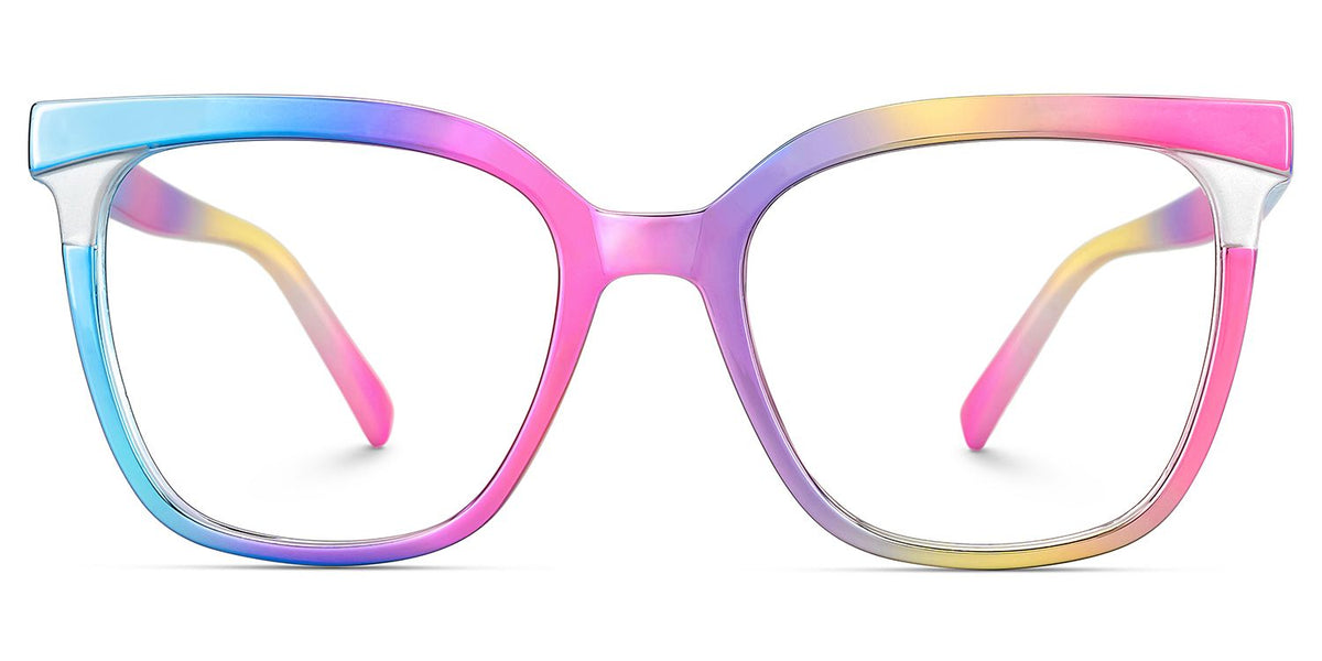 Leo Square Iridescent TR90 Glasses