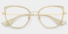 Celine Cat eye Gold acetate Glasses