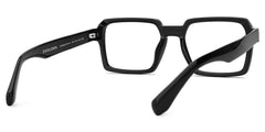 Fabien Rectangle Black acetate Glasses