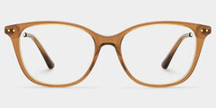 Finch Rectangle Brown mixed Glasses