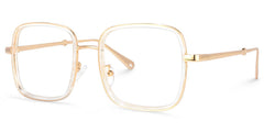 Ozzy Square Clear mixed Glasses